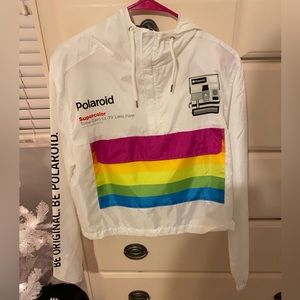 Polaroid wind breaker/rain coat! In perfect condition!